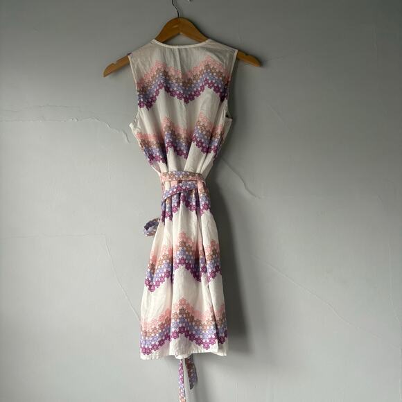 Miguelina Ali Wrap Dress Size Medium - Picture 7 of 8